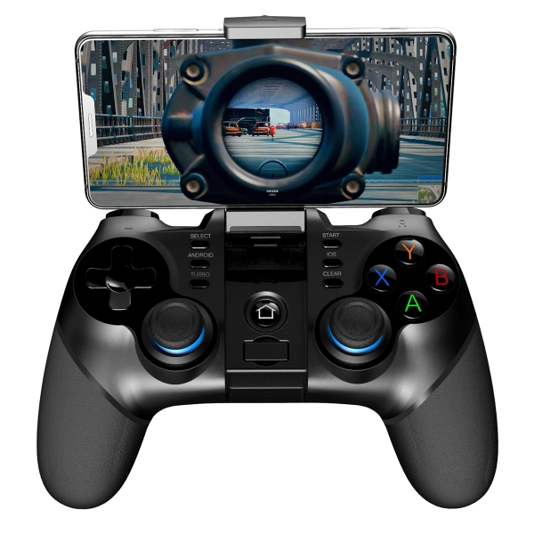 Gamepad Controller Ipega PG-9156, Bluetooth 4.0, Suport telescopic, Baterie 380 mAh, Incarcare USB