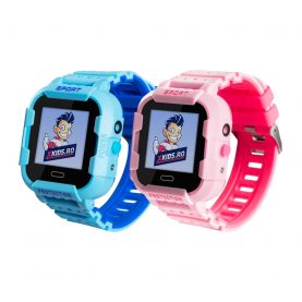 Pachet Promotional 2 Smartwatch-uri Pentru Copii Xkids X20, Albastru si Roz, cu Functie Telefon, Localizare GPS, Apel monitorizare, Camera, Pedometru, SOS, IP54, Incarcare magnetica, Cartela SIM Cadou, Meniu romana