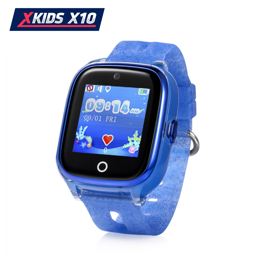 Ceas Smartwatch Pentru Copii Xkids X10 cu Functie Telefon, Localizare GPS, Apel monitorizare, Camera, Pedometru, SOS, IP54, Albastru, Cartela SIM Cadou, Meniu engleza Xkids imagine noua idaho.ro