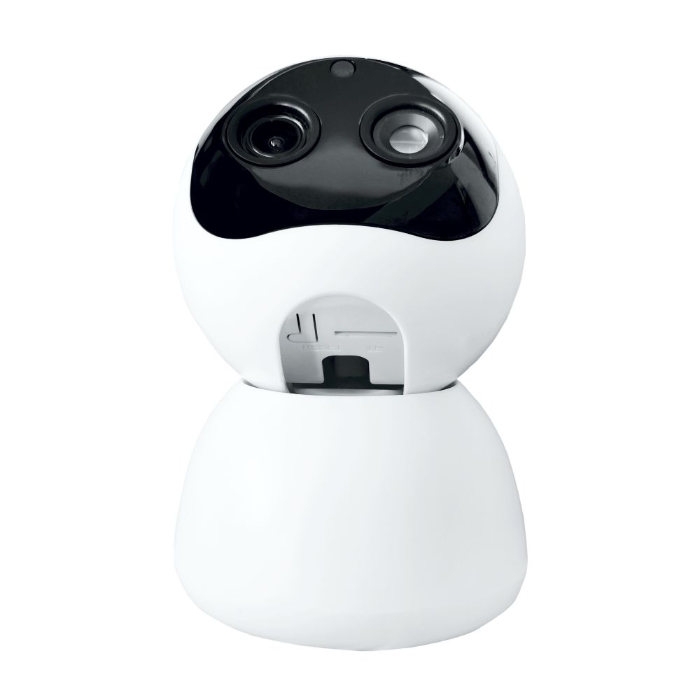 Video Baby Monitor Little Binocular Snowman AD118, Monitorizare 120°, Zoom 8X, Comunicare bidirectionala, Vedere nocturna