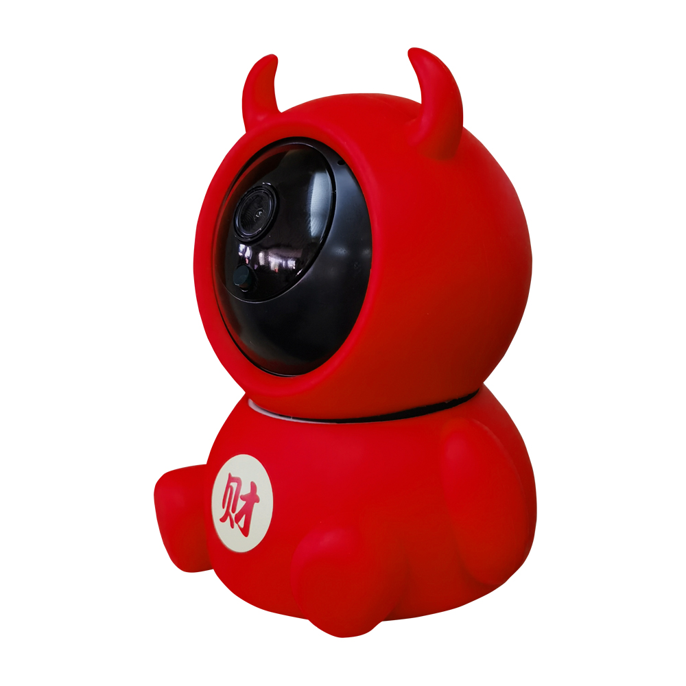 Video Baby Monitor Little Devil A199, Partajare, Stocare pe Cloud, Comunicare bidirectionala, Rotire 360°, Vedere nocturna, Slot microSD