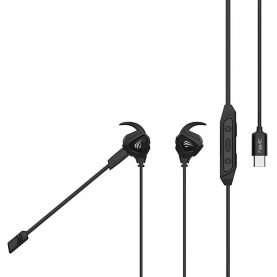 Casti in-Ear Pentru Gaming Havit GE06, Conexiune Type-C, 112 dB, Anulare zgomot, Configurare sunet, Microfon
