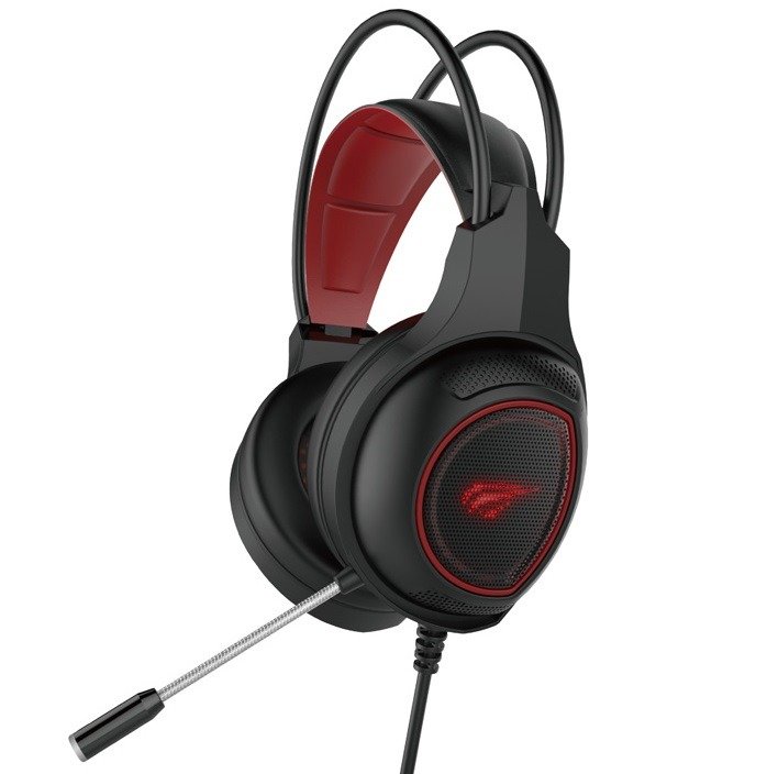 Casti Pentru Gaming Havit H2239d, Microfon, Lungime cablu 2m, Conexiune Jack + USB, Lumina de fundal 2m imagine noua idaho.ro