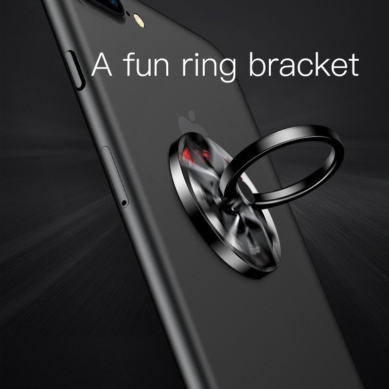 Suport inel magnetic Baseus pentru telefon / tableta, Negru, Lipire adeziva, Rezistent la apa