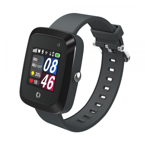 Ceas SmartWatch Motto TD-20, Negru, Functie telefon, Agenda, Mesaje vocale, Monitorizare ritm cardiac & oxigen din sange, Pedometru, Camera