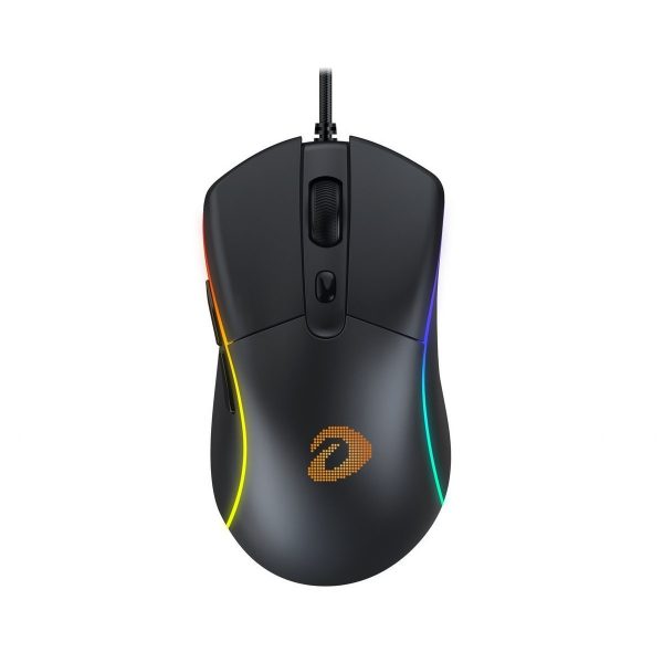 Mouse Gaming Dareu A960, Iluminare RGB, 18000 DPI, Conexiune USB, Cablu 1.8 m