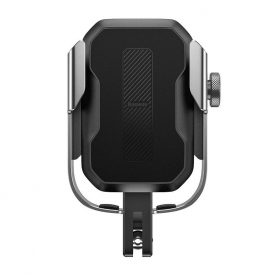 Suport telefon pentru bicicleta / motocicleta Baseus SUKJA-0S, Gri, Aluminiu