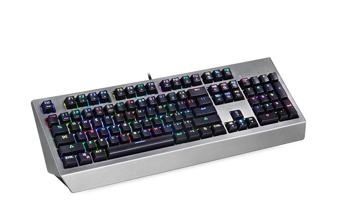 Tastatura Gaming Motospeed CK99, Iluminare RGB, Conexiune USB, Lungime cablu 1.6 m, Ergonomic