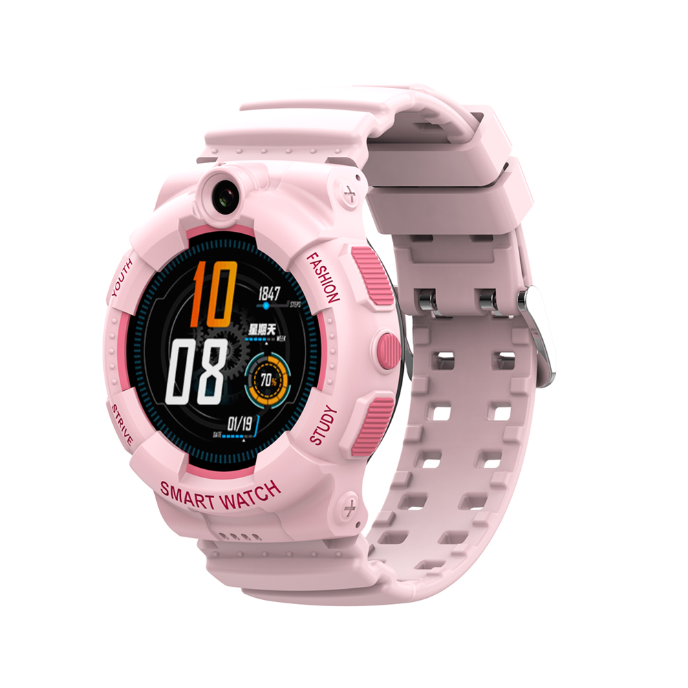 Ceas Smartwatch Pentru Copii, Wonlex KT25, Roz, Nano SIM 4G, Apel video, Buton SOS, Alarma, Istoric apeluri, Galerie foto Wonlex imagine 2022 crono24.ro