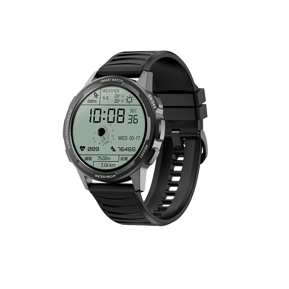 Ceas Smartwatch Twinkler TKY-XL15, Negru cu Moduri sportive, Functii monitorizare sanatate, Ritm cardiac, Tensiune arteriala, Somn, Pasi, Alarma, Memento sedentar Adulti imagine Black Friday 2021