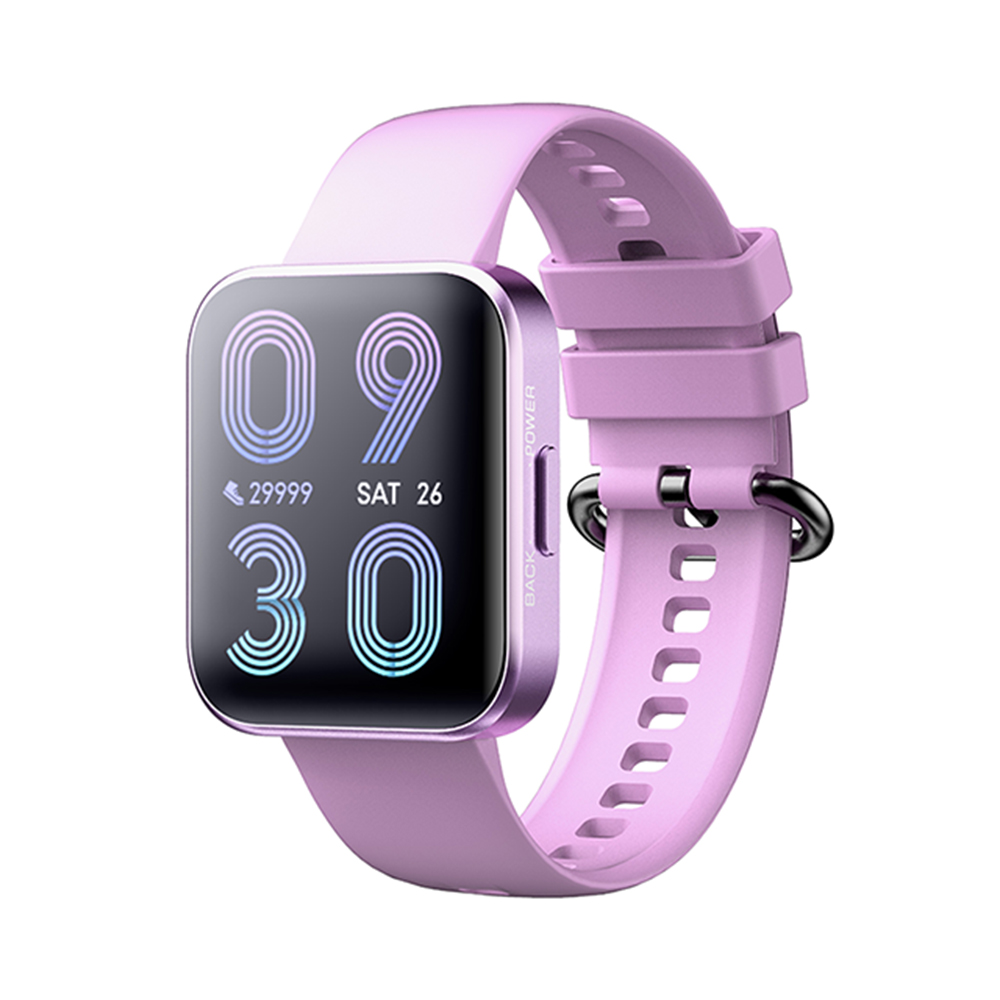 Ceas Smartwatch XK Fitness C17 cu Monitorizare ritm cardiac, Nivel oxigen, Moduri sportive, Memento sedentar, Pedometru, Alarma, Lanterna, Roz Adulti imagine Black Friday 2021