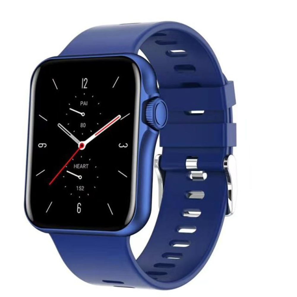 Ceas Smartwatch Twinkler TKY-D06, Albastru cu Moduri sportive, Functii sanatate, Monitorizare somn, Memento sedentar, Alarma, Istoric apeluri Adulti imagine Black Friday 2021