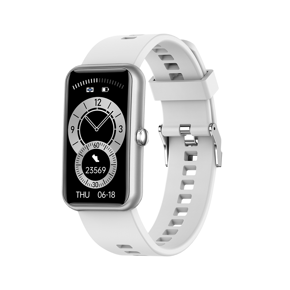 Ceas Smartwatch Twinkler TKY-X38, Alb cu Functii sanatate si fitness, Moduri sportive, Monitorizare somn, Cronometru, Memento sedentar, Alarma Twinkler imagine 2022 crono24.ro
