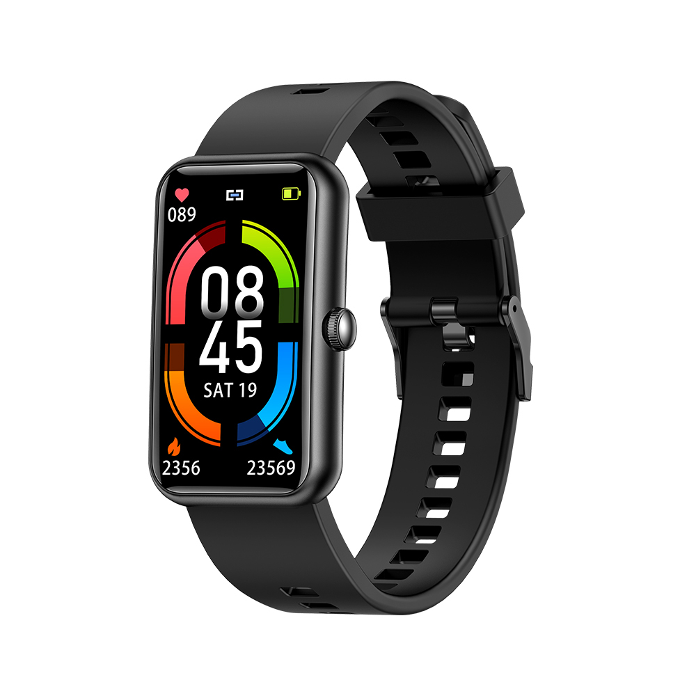 Ceas Smartwatch Twinkler TKY-X38, Negru cu Functii sanatate si fitness, Moduri sportive, Monitorizare somn, Cronometru, Memento sedentar, Alarma Twinkler imagine 2022 crono24.ro
