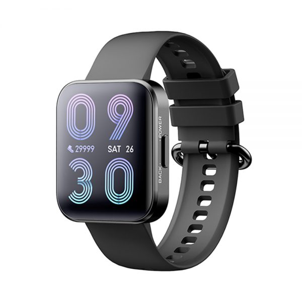 Ceas Smartwatch XK Fitness C17 cu Monitorizare ritm cardiac, Nivel oxigen, Moduri sportive, Memento sedentar, Pedometru, Alarma, Lanterna, Negru