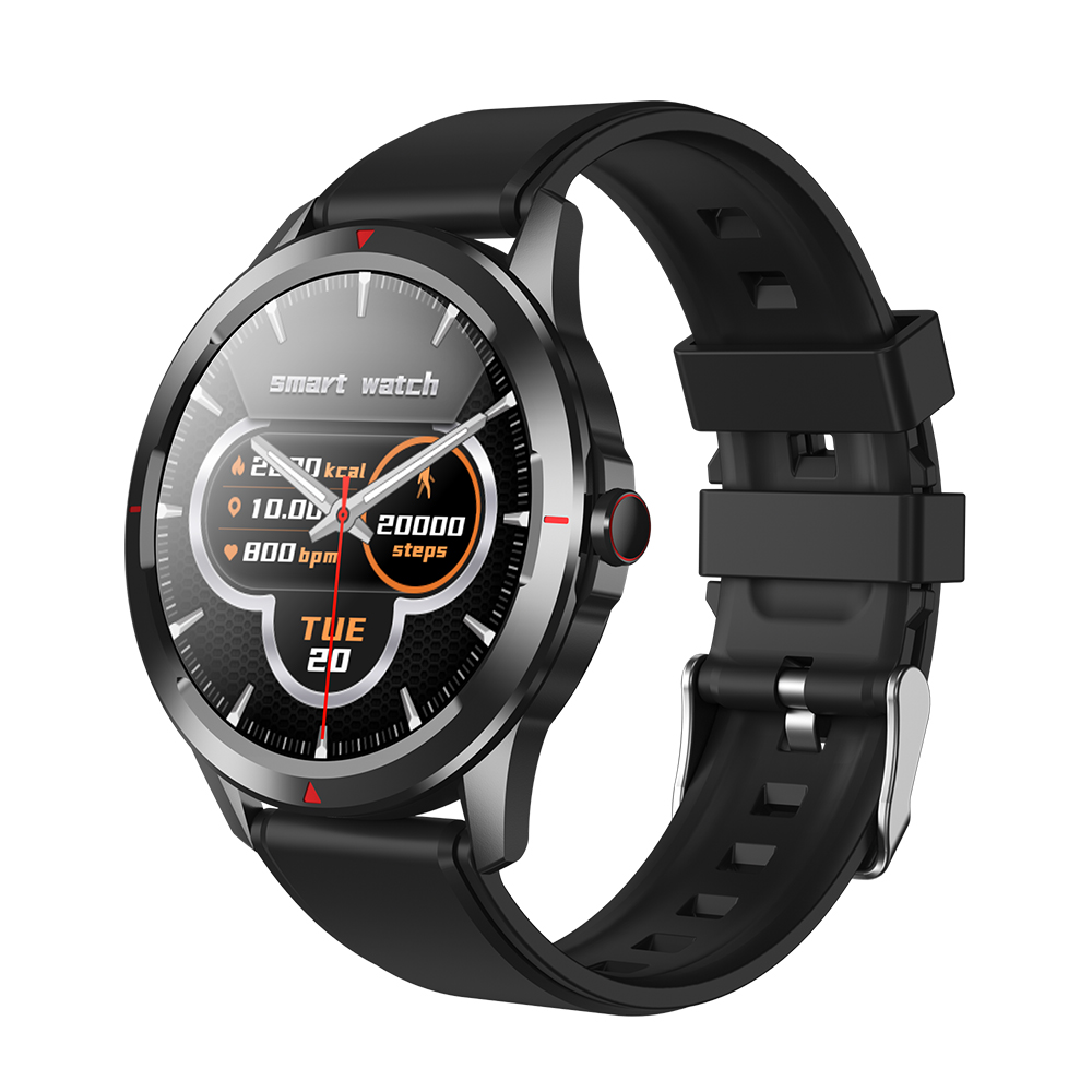 Ceas Smartwatch Twinkler TKY-Q29, Negru cu Functii sanatate, Moduri fitness, Pedometru, SMS / Apel Reminder, Memento sedentar, Alarma