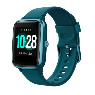 Ceas Smartwatch XK Fitness ID205L cu Functie monitorizare ritm cardiac, Somn, Sedentarism, Moduri sportive, Pedometru, Calorii, Verde
