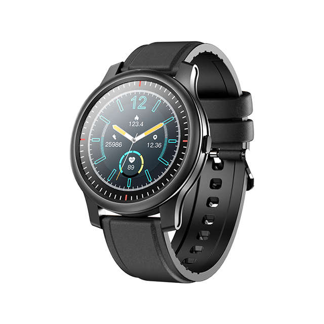 Ceas Smartwatch XK Fitness F12S cu Monitorizare Puls, Tensiune, Oxigen, Somn, Memento sedentar, Moduri sportive, Calorii, Negru