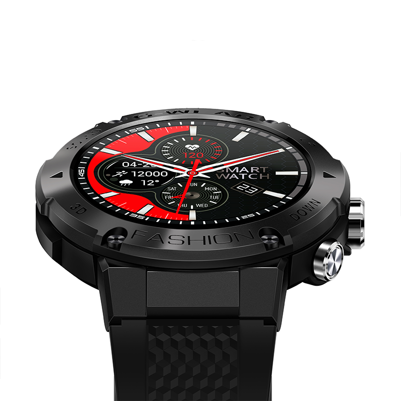 Ceas Smartwatch XK Fitness K28H cu Functii monitorizare sanatate, Cadran personalizat, Calitatea somnului, Moduri sportive, Calorii, Memento, Negru Adulti imagine noua idaho.ro