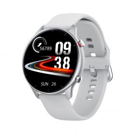Ceas Smartwatch XK Fitness L21 cu Functie apelare, Notificari, Moduri sport, Gri