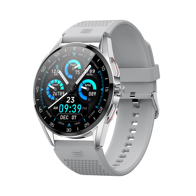 Ceas Smartwatch XK Fitness M3 cu Moduri sportive, Puls, Calorii, Silicon, Gri Adulti imagine Black Friday 2021