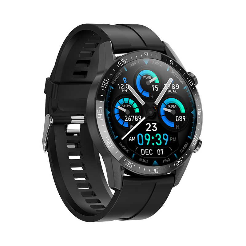 Ceas Smartwatch XK Fitness M4 Pro cu Display 1.32 inch IPS, Calorii, Puls, Silicon, Negru XK Fitness imagine 2022 crono24.ro