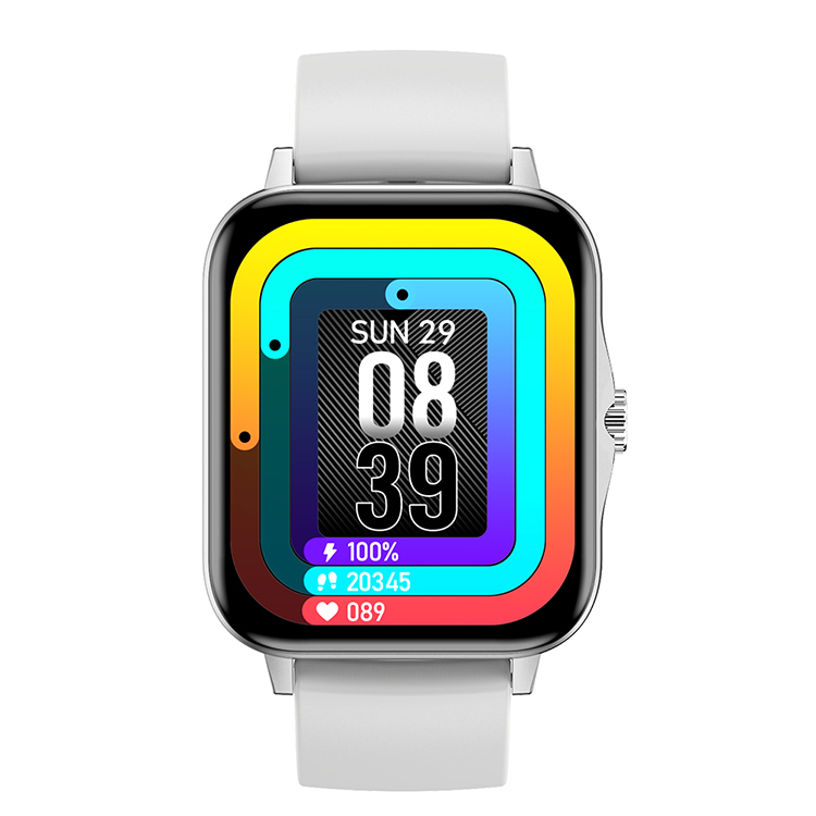 Ceas Smartwatch XK Fitness M5 cu Display 1.75 inch IPS, Exercitii, Calorii, Alb (Alb) imagine noua tecomm.ro