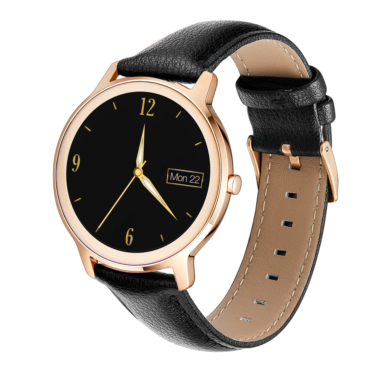 Ceas Smartwatch XK Fitness R18 cu Display 1.10 inch IPS, Functii sanatate, Notificari, Negru XK Fitness imagine noua idaho.ro
