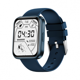 Ceas Smartwatch XK Fitness V30 cu Display 1.69 inch, Calorii, Distanta, Puls, Albastru
