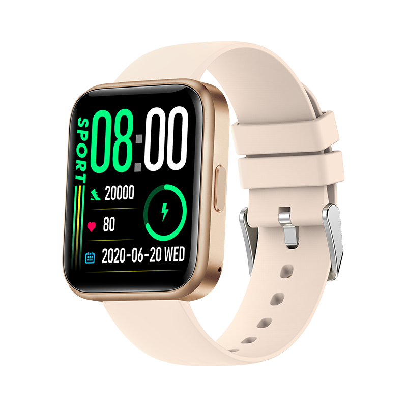 Ceas Smartwatch XK Fitness V30 cu Display 1.69 inch, Calorii, Distanta, Puls, Auriu 1.69 imagine Black Friday 2021