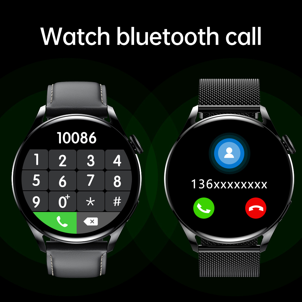 Ceas Smartwatch XK Fitness Wear 3 cu Display 1.3 inch, Puls, Notificari, Metalic, Argintiu