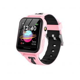 Ceas Smartwatch Pentru Copii YQT A2Z FARA GPS, cu Functie telefon, 7 Jocuri, Camera, Album, Lanterna, Roz