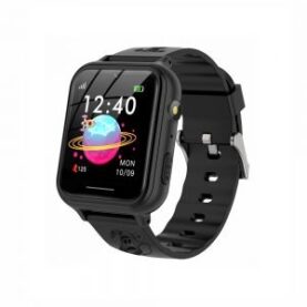 Ceas Smartwatch Pentru Copii YQT A2Z FARA GPS, cu Functie telefon, 7 Jocuri, Camera, Album, Lanterna, Negru