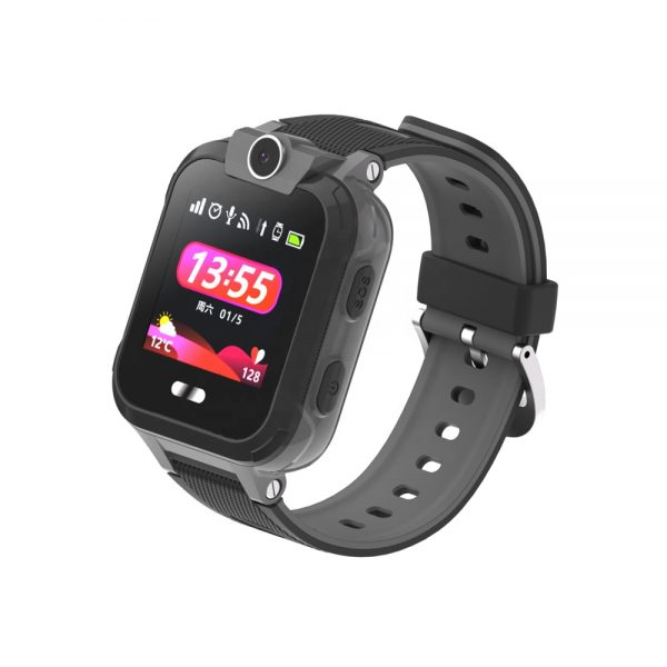 Ceas SmartWatch Pentru Copii Motto LT09 cu Localizare GPS, Geofence, Functie telefon, Istoric, Negru