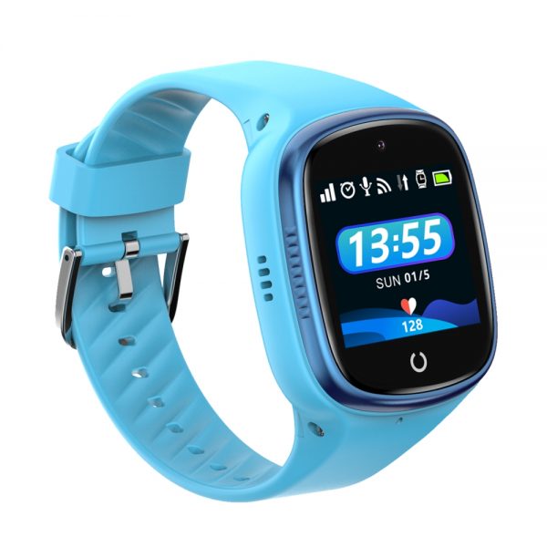 Ceas SmartWatch Pentru Copii Motto LT06 cu Localizare GPS, Functie Telefon, Geofence, Buton SOS, Pedometru, Albastru