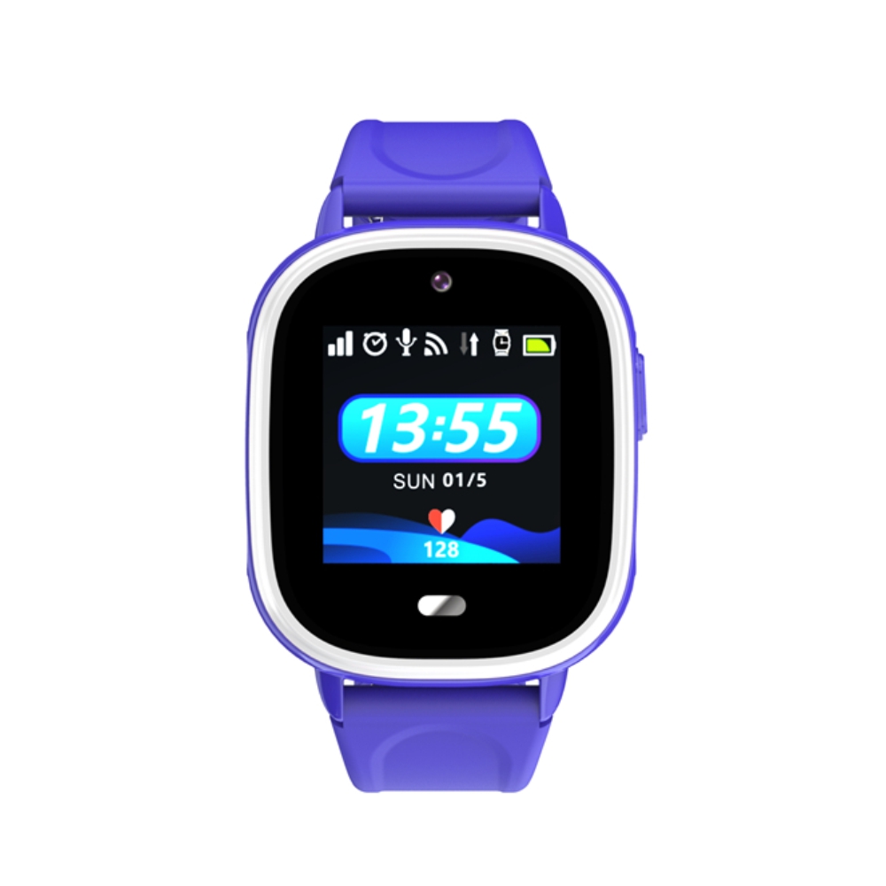 Ceas SmartWatch Pentru Copii Motto TD31 cu Localizare GPS, Alarma, Telefon, Chat / voce, Geofence, Pedometru, Mov alarma imagine noua idaho.ro