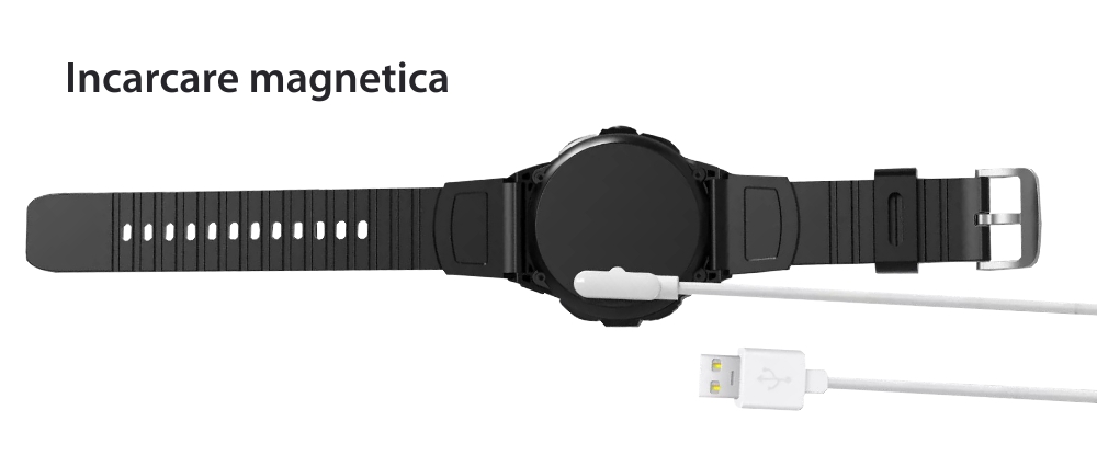 Ceas SmartWatch Pentru Copii Motto LT32 cu Functie telefon, Localizare GPS, Buton SOS, Rosu