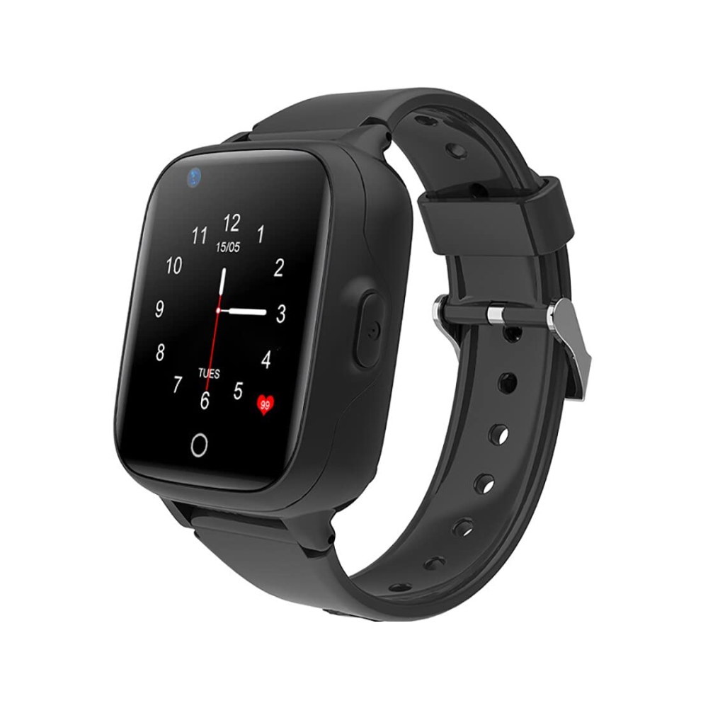Ceas Smartwatch Pentru Copii Twinkler TKY-FG07 cu Localizare GPS, Functie Telefon, Camera, Pedometru, Contacte, Negru