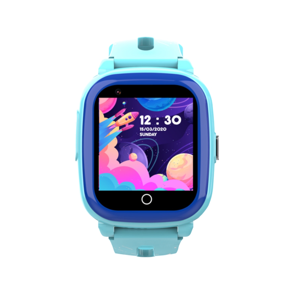Ceas Smartwatch Pentru Copii KT10S cu Functie Telefon, Istoric, Camera, Pedometru, Alarma, Albastru alarma imagine noua idaho.ro