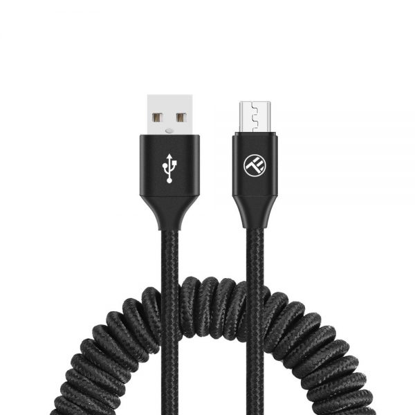 Cablu Date si Incarcare Tellur, USB to Micro USB, 2A, 1.8m, Negru