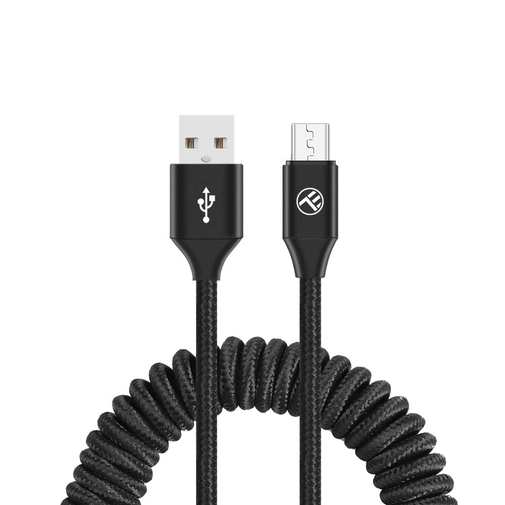 Cablu Date si Incarcare Tellur, USB to Micro USB, 2A, 1.8m, Negru 1.8m imagine noua tecomm.ro