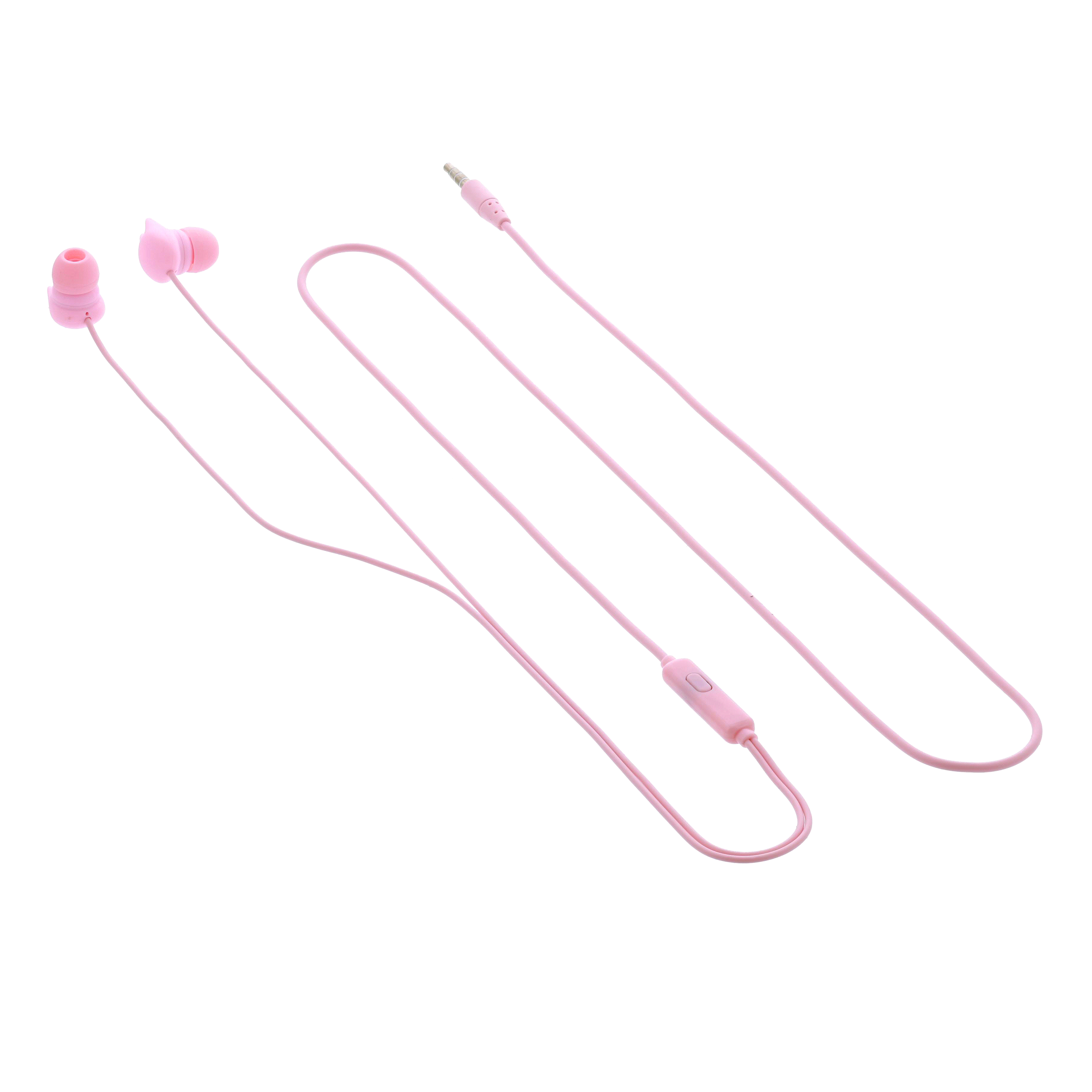 Casti Macaron In-ear Tellur, Cu fir 1.2 m, Audio jack 3.5 mm, Roz