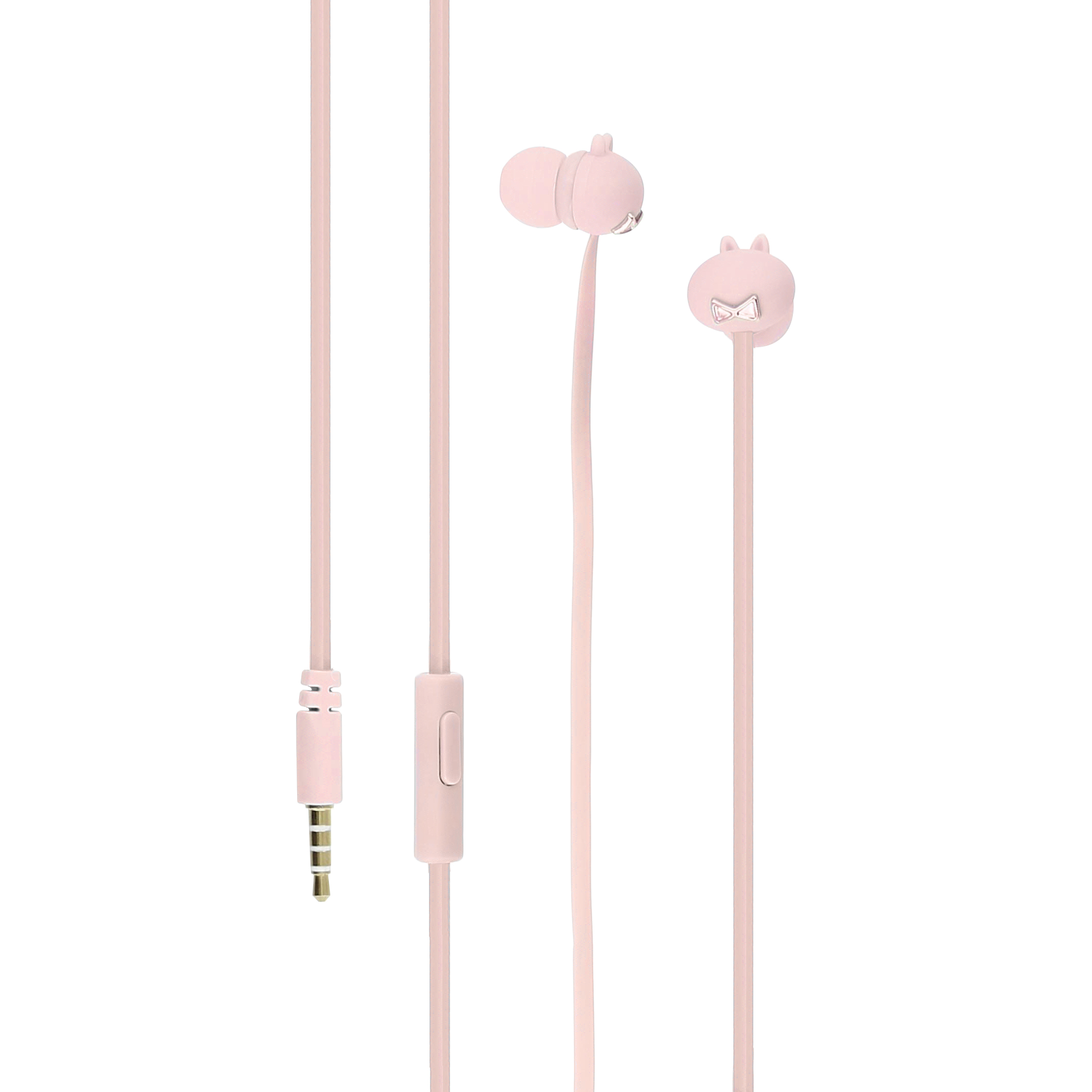 Casti In Ear Tellur Pixy Pouch Transport, Audio Jack, Roz (Roz) imagine noua tecomm.ro