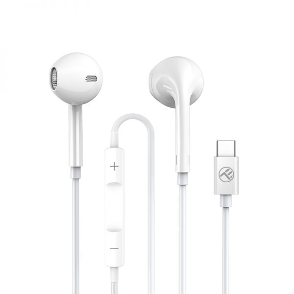 Casti In-Ear Tellur Basic Urbs, Handsfree, USB, Type-C, Alb