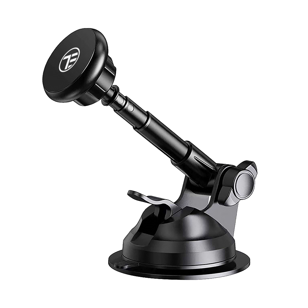 Suport Magnetic de Telefon MUM Tellur, Universal, Rotatie 360 de grade, Tip montare Ventuza, Negru 360 imagine noua tecomm.ro