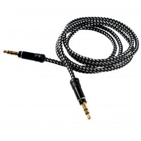 Cablu Audio Jack-Jack Tellur, 3.5mm, 1 m, Negru