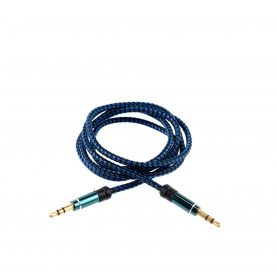 Cablu Audio Jack-Jack Tellur, 3.5mm, 1 m, Albastru