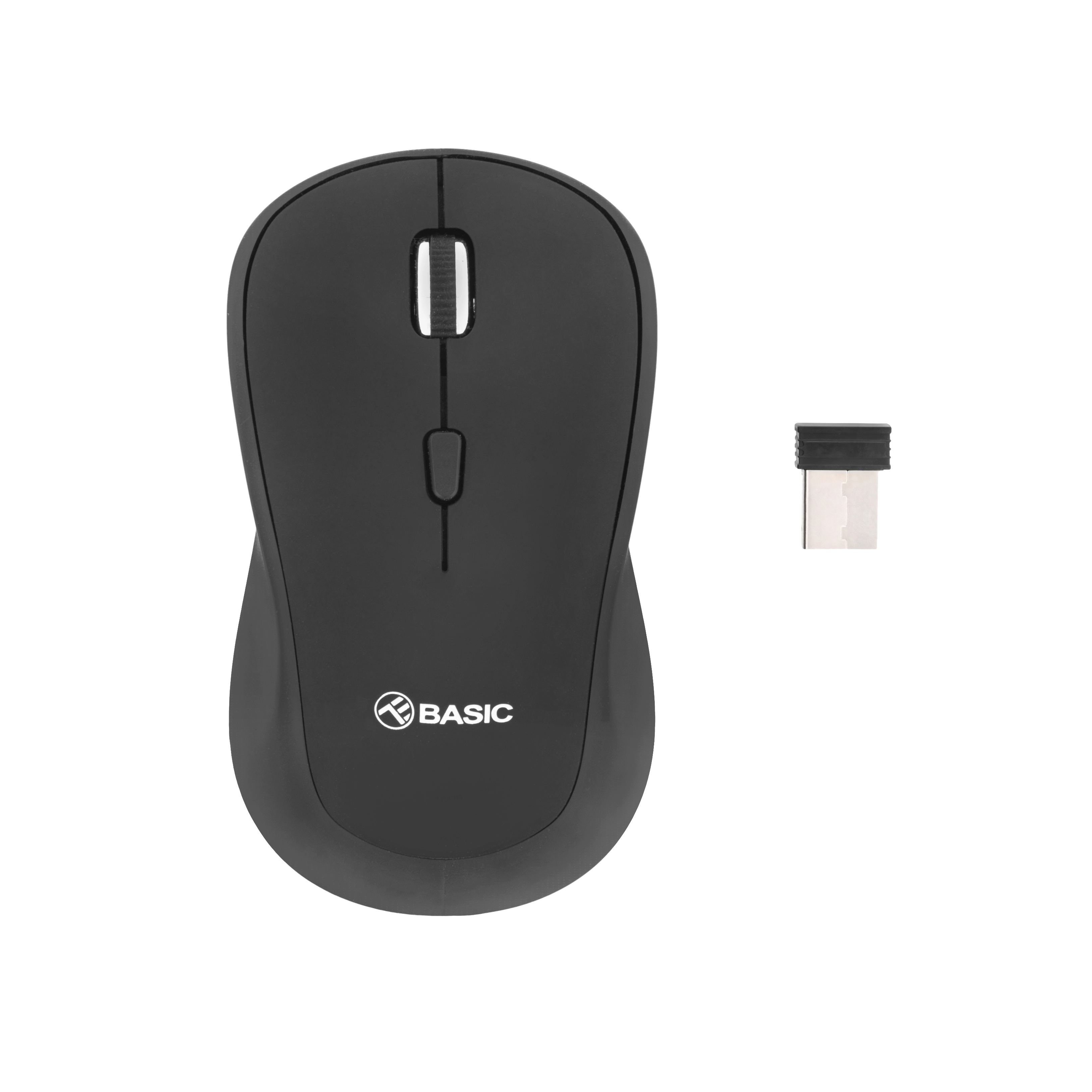 Mouse Wireless Tellur Basic, Bluetooth, Raza de actiune 10 metri, Sistem plug and play, Negru