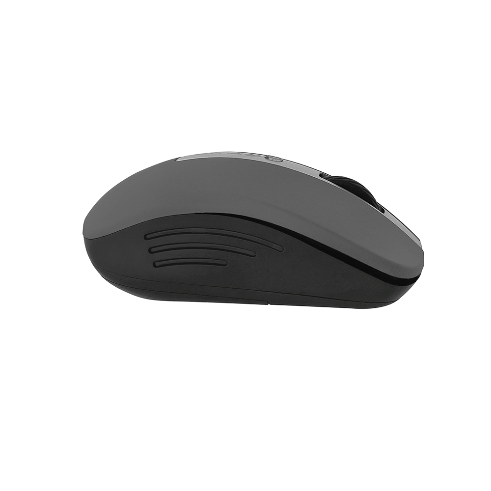 Mouse Wireless Tellur Basic, Plug and Play, LED, 800-1600 DPI reglabil, 4 Butoane, Gri Inchis