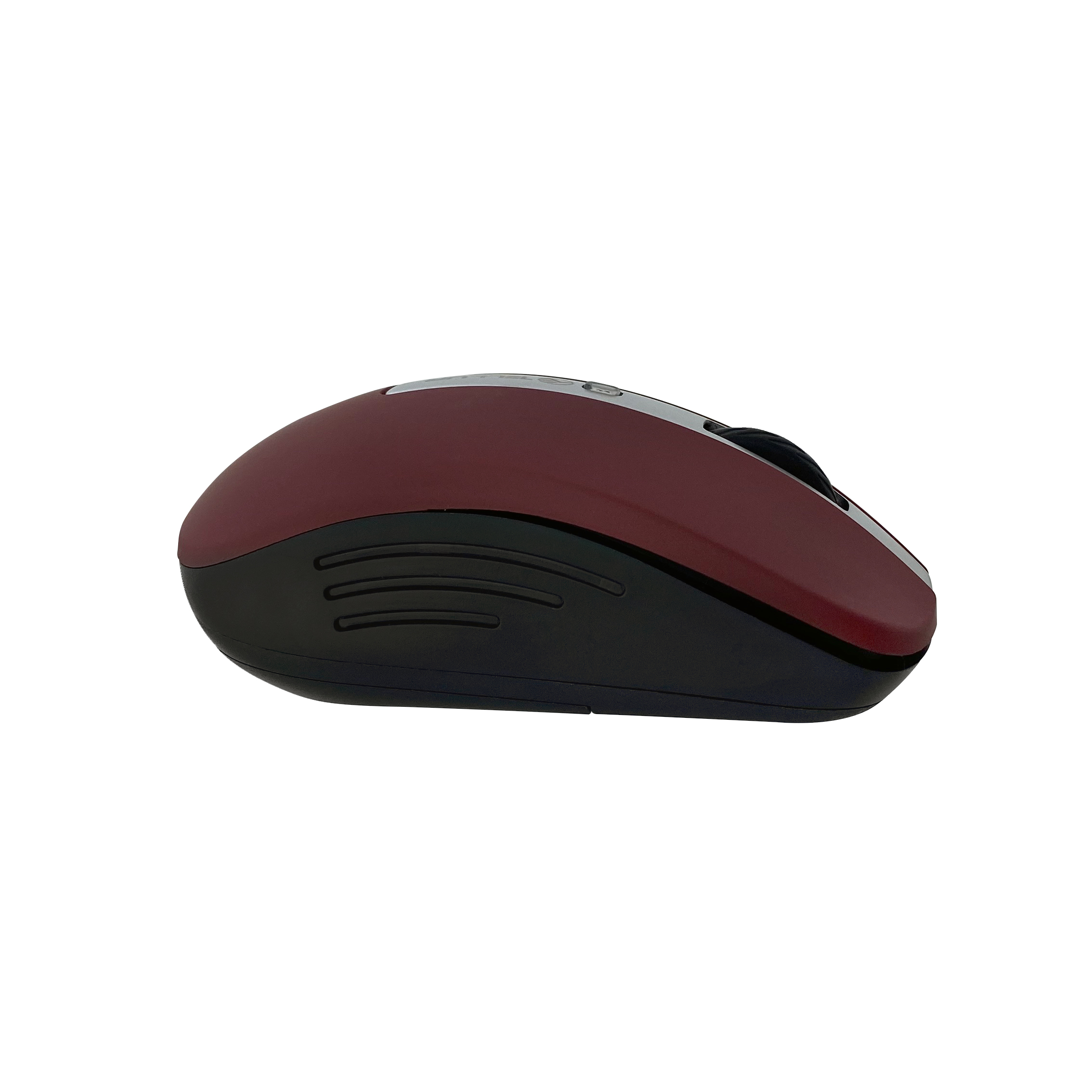 Mouse Wireless Tellur Basic, Plug and Play, LED, 800-1600 DPI reglabil, 4 Butoane, Rosu Inchis